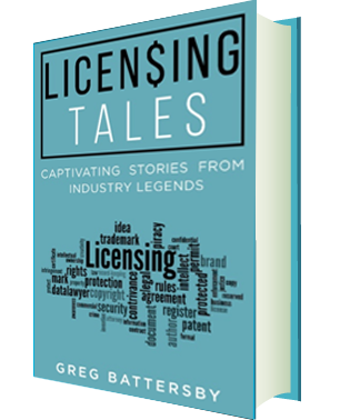 Licensing Tales by Greg Battersby book cover.